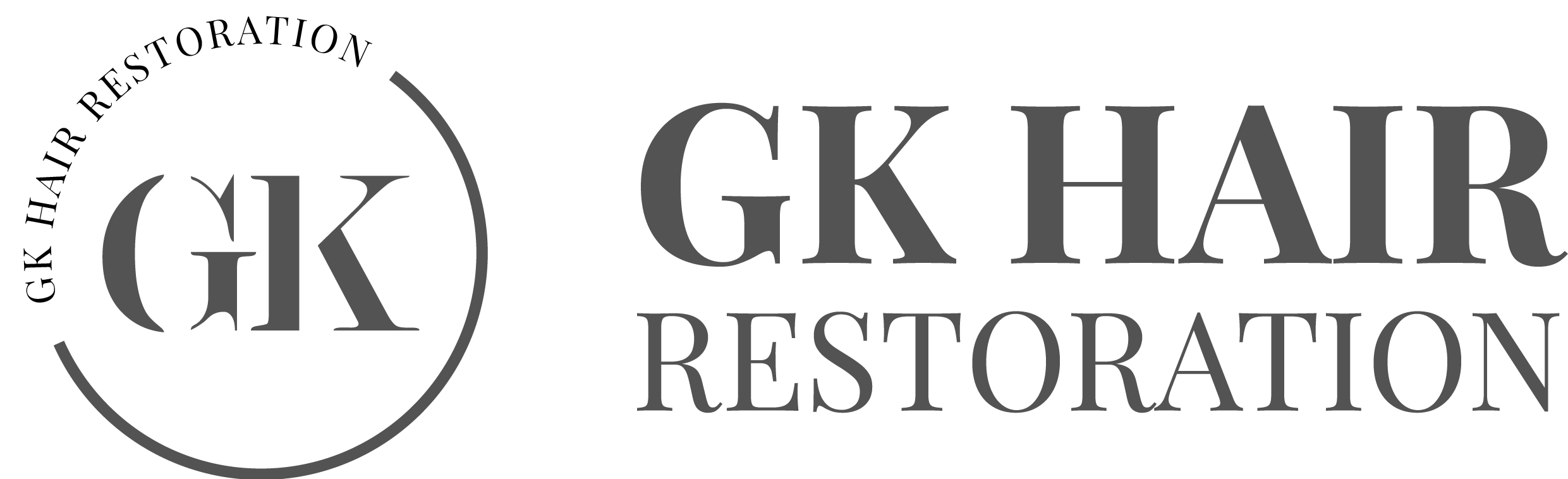 GK Hair Restoration - Logo